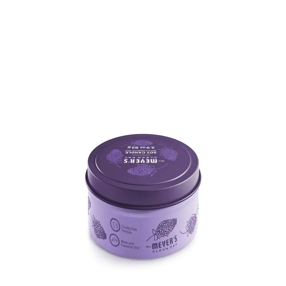 Lilac Tin Candle - Image 2