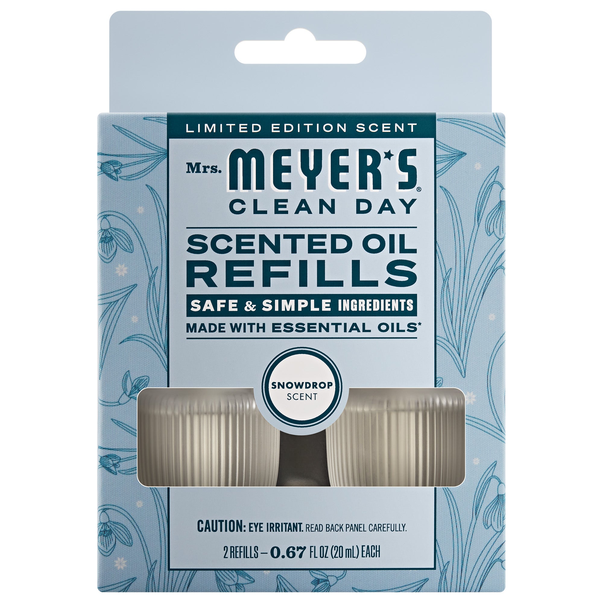 Snowdrop Plug In Scented Oil Refill. 2-Pack - Image 2