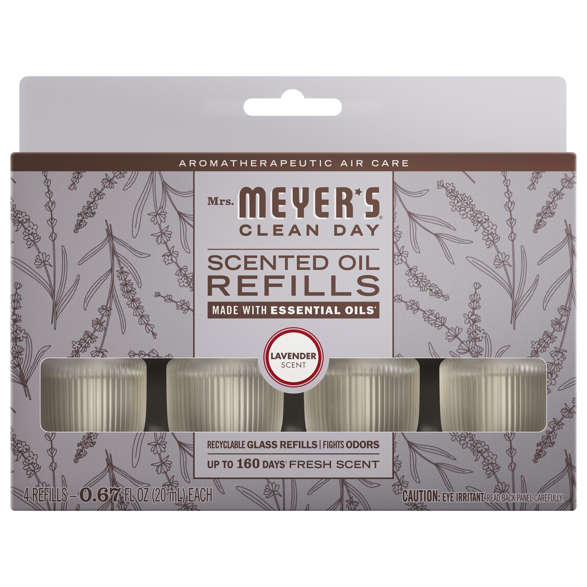 Lavender Plug In Scented Oil Refill. 4-Pack - Image 2