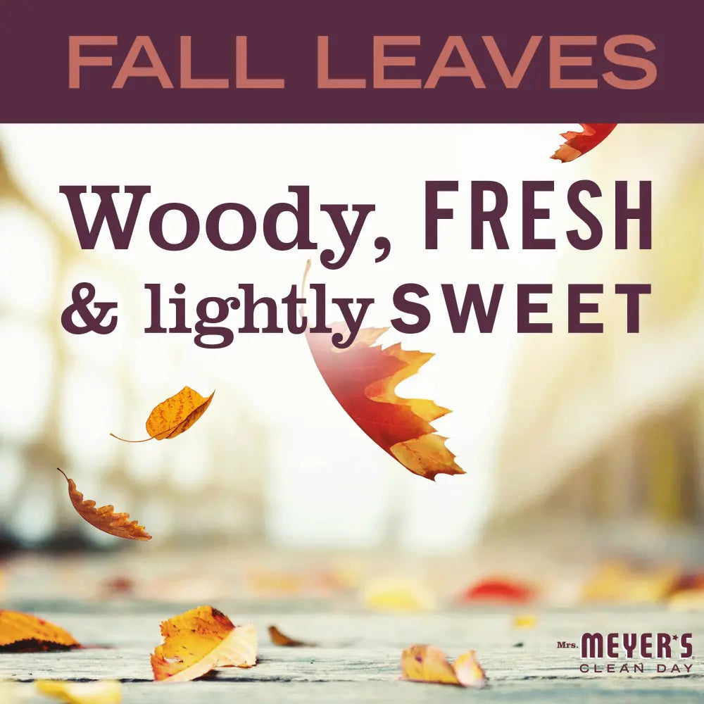 Fall Leaves Scented Soy Candle - Image 3