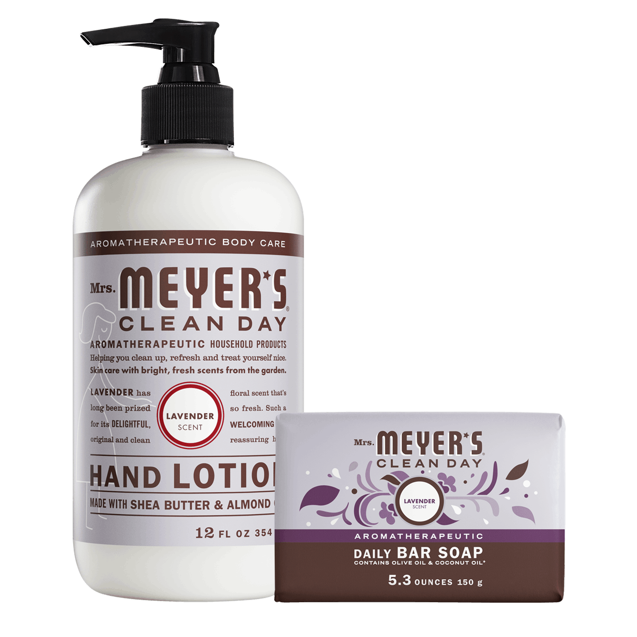 Lavender Bar Soap & Hand Lotion Set