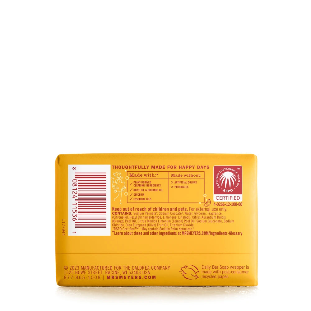 Clementine Daily Bar Soap - Image 2